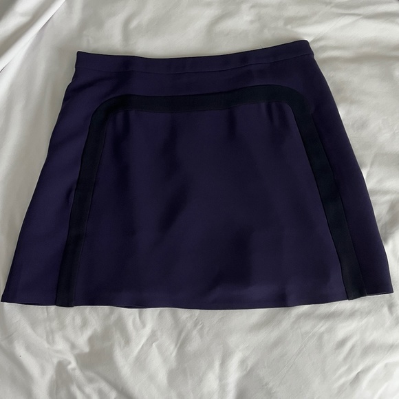 Lacoste mini skirt New with tags . Purple & Black. Size 32 US - Picture 5 of 10
